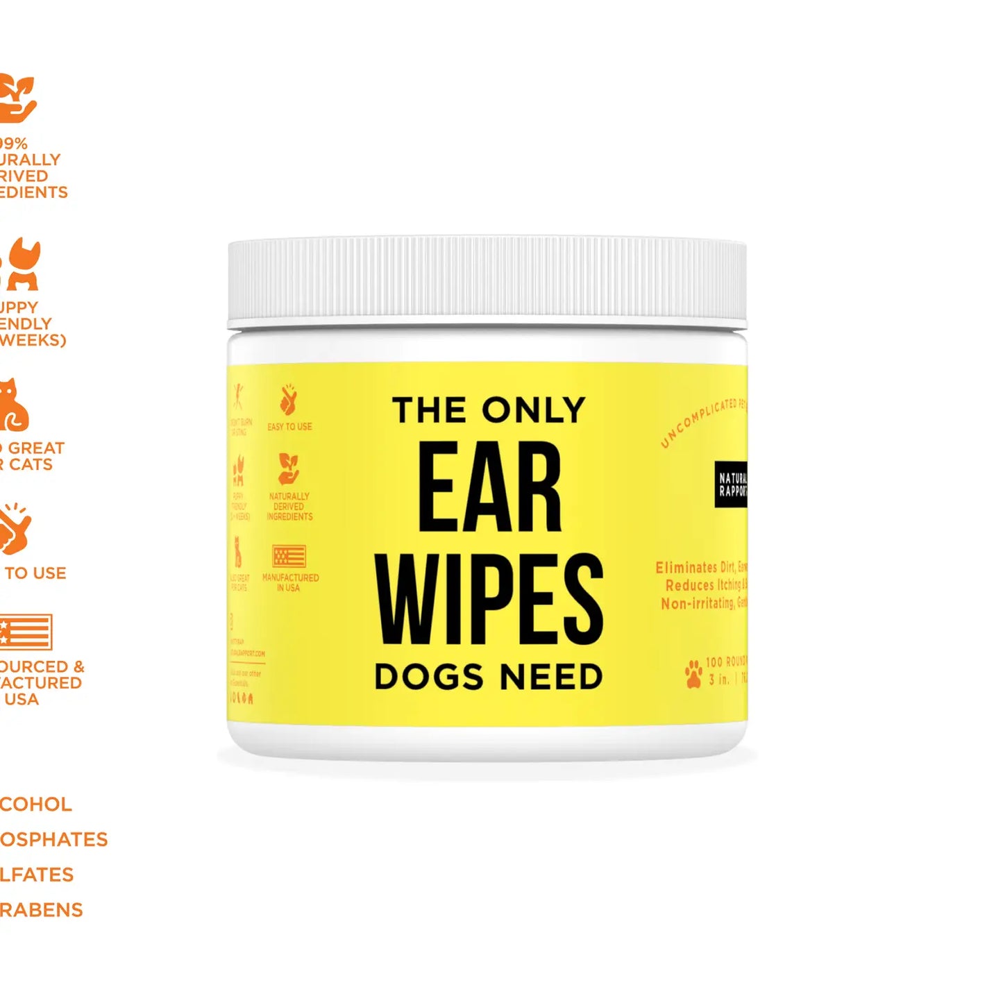 The Only Ear Wipes Dogs Need