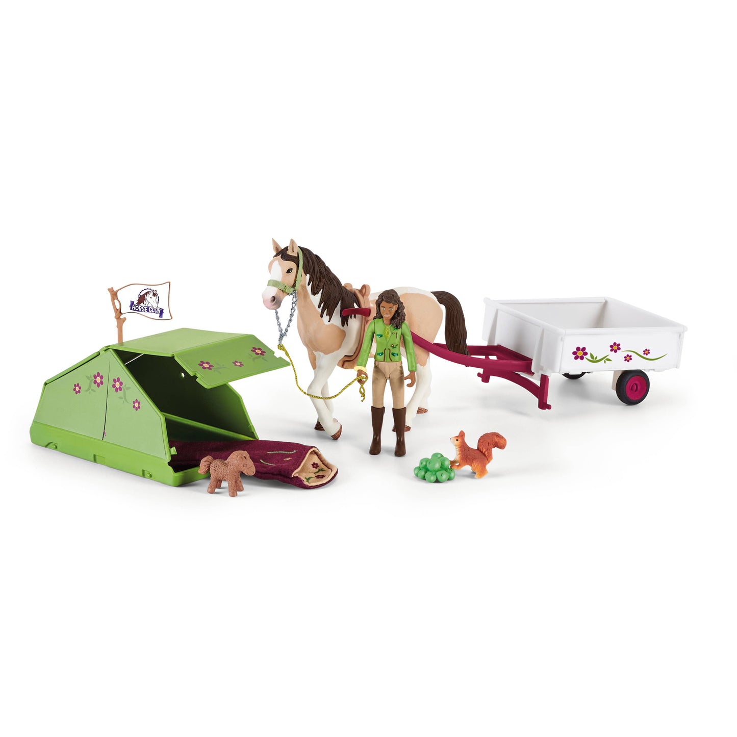 Horse Club Sarah's Camping Adventure Playset with Rider