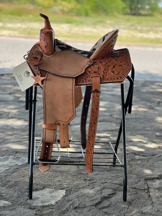 14.5" El Pinto Barrel Saddle