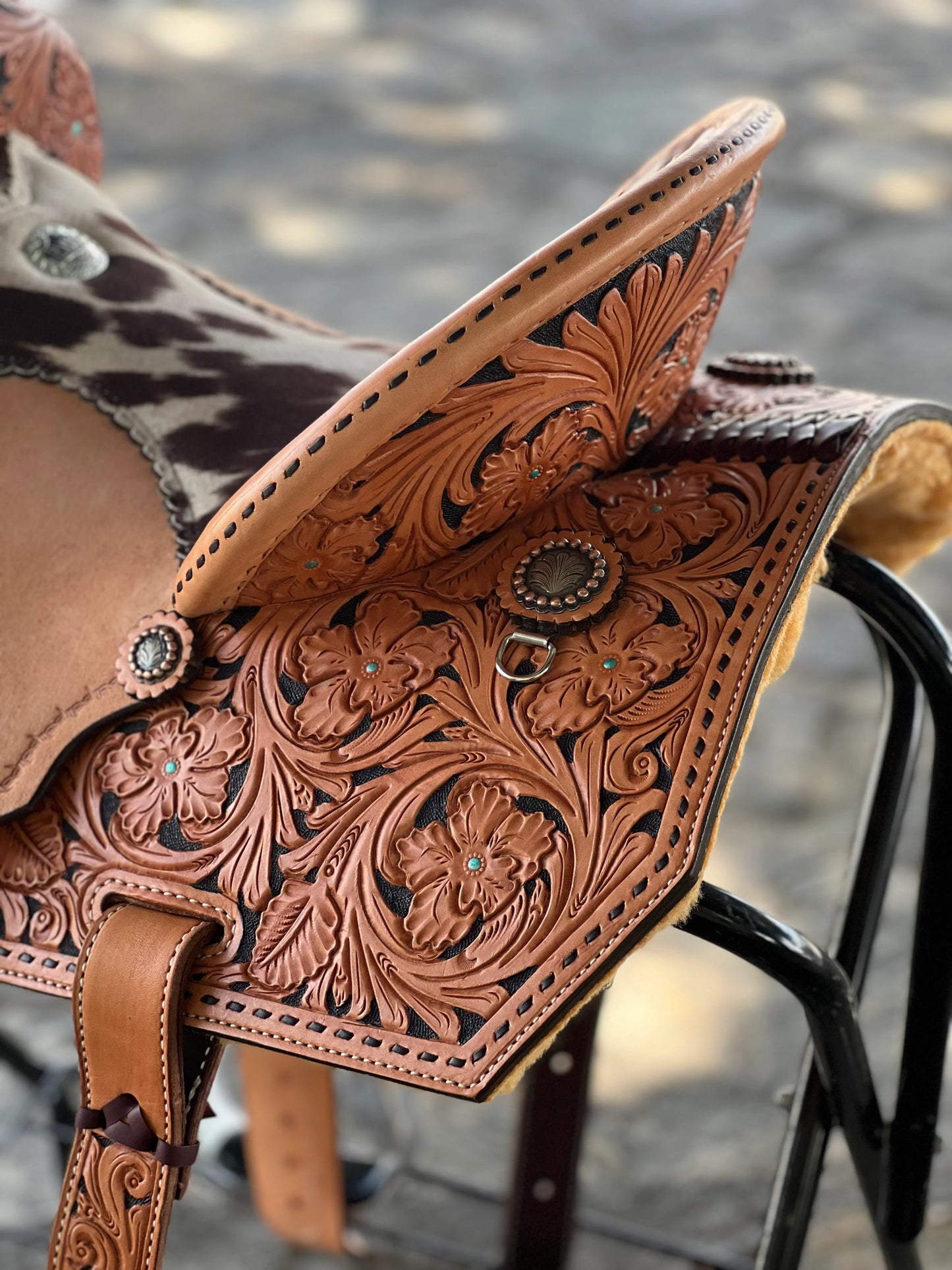 14.5" El Pinto Barrel Saddle