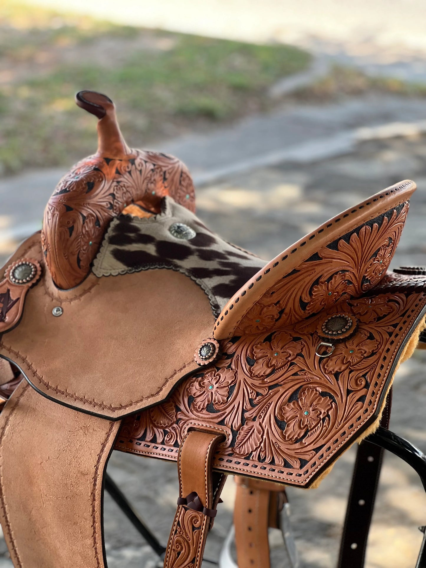 14.5" El Pinto Barrel Saddle