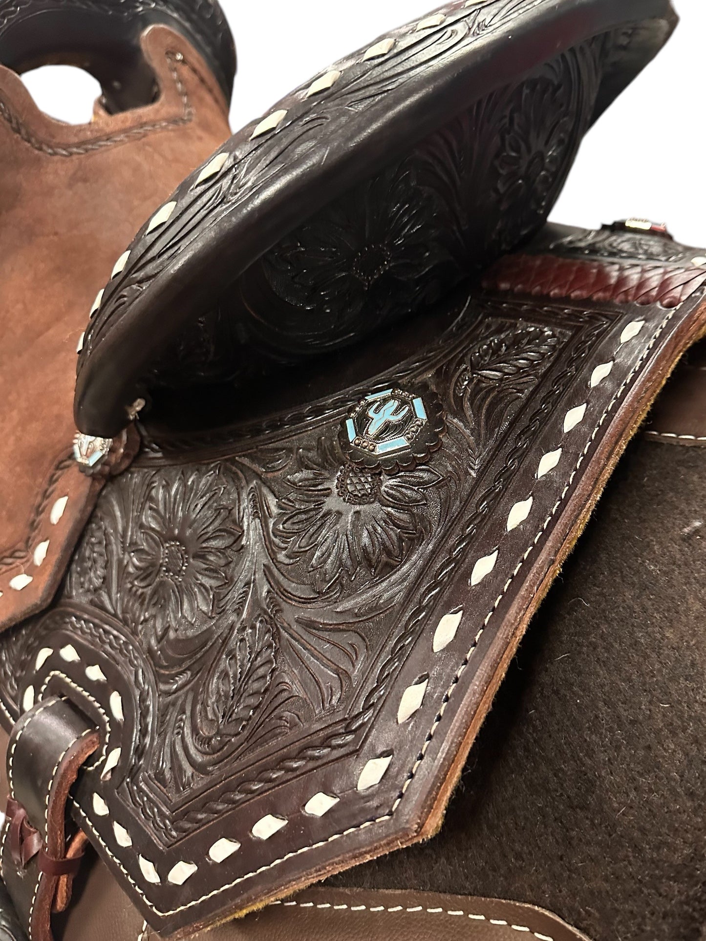 Circle L Square Skirt Barrel Saddle