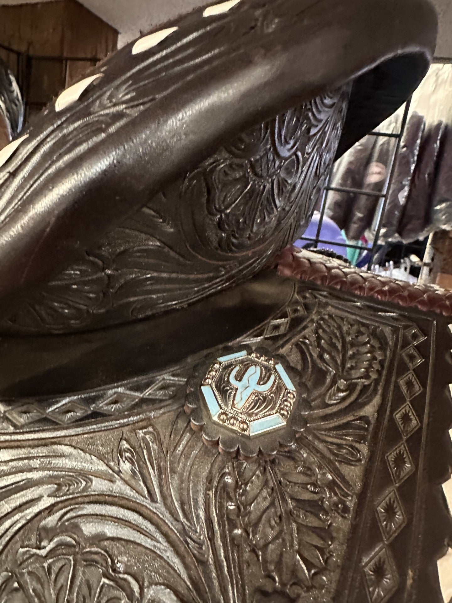 Circle L Square Skirt Barrel Saddle