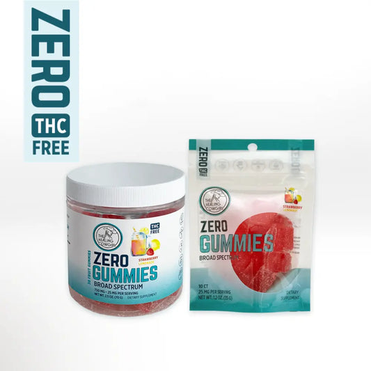 Calm Gummies – Broad Spectrum Hemp for Stress & Balance (Strawberry Lemonade)