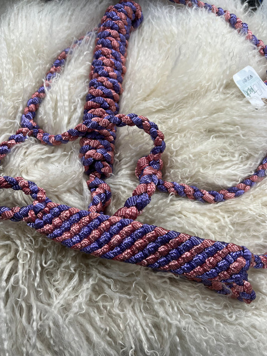 Soft Hand braided mule tape halters