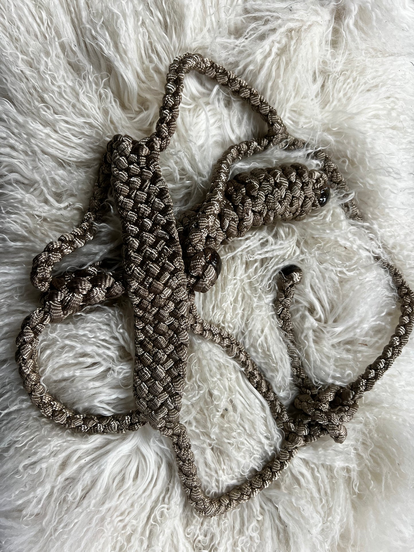 Soft Hand braided mule tape halters